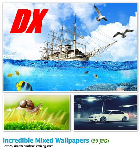 WallIMW4 مجموعه 99 والپیپر زیبا با موضوعات گوناگون Incredible Mixed Walpapers