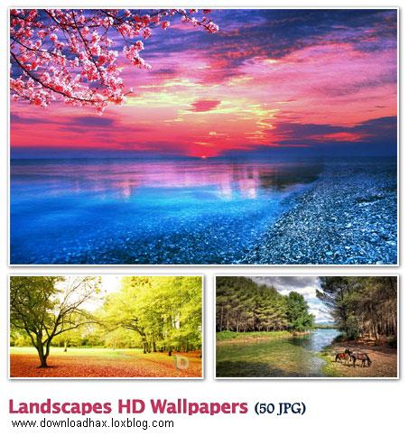 WallLHW2 مجموعه 50 والپیپر زیبا با موضوع طبیعت Landscapes HD Walpapers